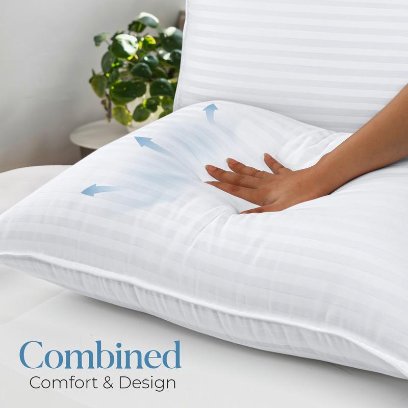 PureSnooze Signature Pillows – Luxurious Breathable Comfort, Made for All Sleep Styles